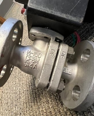 1/2" Keystone #79U-003U-A060-A00, pneumatic actuator, valve & switch ...