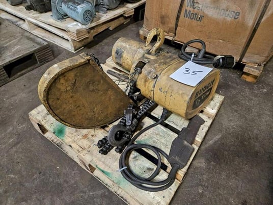 .5 Ton, Budgit, Electric Hoist - Image 1