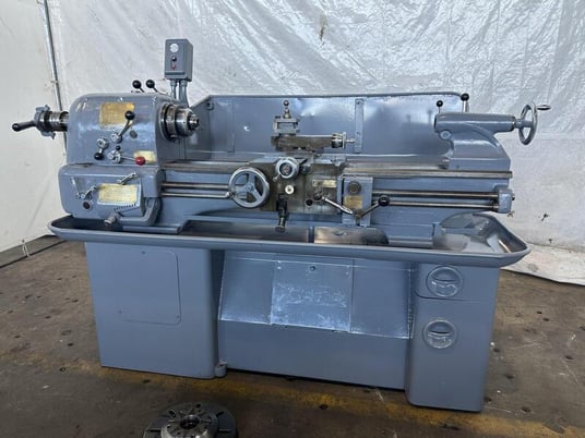 13" x 36" Clausing Colchester #13, engine lathe, 1-3/4" hole thru spindle, 40-1800 RPM, tailstock, 6" 3-Jaw - Image 1