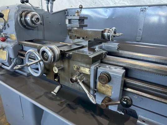 13" x 36" Clausing Colchester #13, engine lathe, 1-3/4" hole thru spindle, 40-1800 RPM, tailstock, 6" 3-Jaw - Image 9