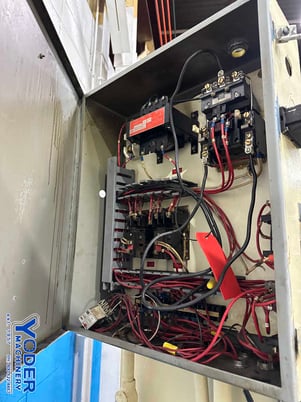 8 Ton, Hannifin #OGF-88-8-2-2-PB6B, C-frame hydraulic press, 12" stroke, 5" Shut Height, 10" throat7.5 HP - Image 8