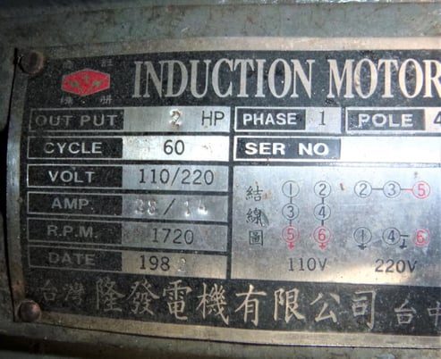 Granulator, Carbon Steel, 15" L x 12" width x 3" deep feed pan, 8" diameter chamber, 6" x 4" inlet, 2 HP - Image 7