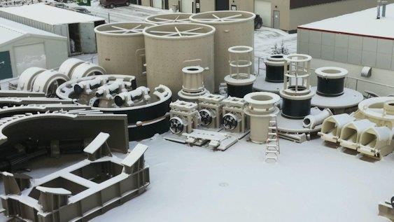 Hardinge Koppers 32' x 12', Sag Mill, (2) 3400 HP, PLC control - Image 1