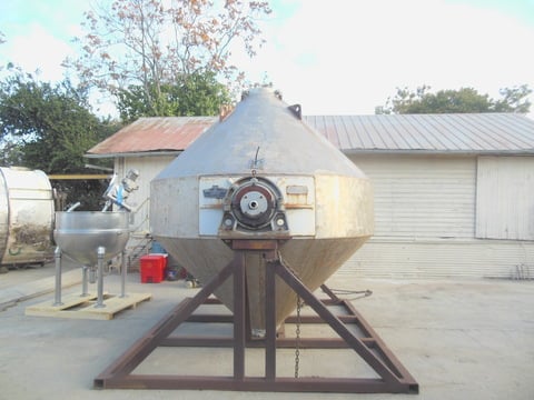 350 cu.ft. William Boulton, Conical Mixer, Stainless Steel, 9' 6" diameter x 24" straight side, 18" - Image 2