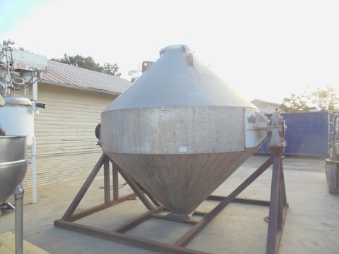 350 cu.ft. William Boulton, Conical Mixer, Stainless Steel, 9' 6" diameter x 24" straight side, 18" - Image 3