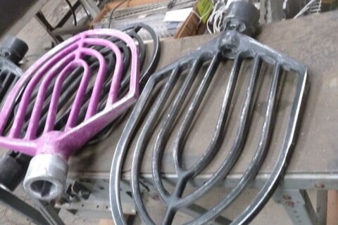 Hobart #Beater-Paddle-("B"-Style)-Agitator, Beater Paddle Only, 140 Quart, 16" W paddle, 20" H blade - Image 1