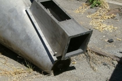 34 cu.ft. Mauri Engineering #MBX-010, Nauta Mixer, Stainless Steel, 5' 4" diameter x 7' 6" cone, 7 HP - Image 4