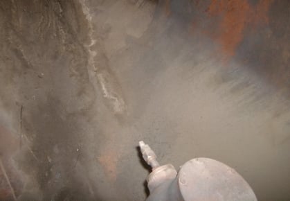 34 cu.ft. Mauri Engineering #MBX-010, Nauta Mixer, Stainless Steel, 5' 4" diameter x 7' 6" cone, 7 HP - Image 5