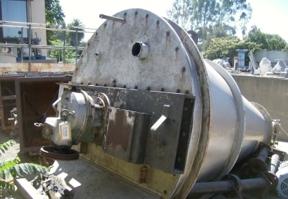 35 cu.ft. J H Day, Nauta Mixer, 5' 4" diameter x 7' 6" cone, 10 HP, 220/440V - Image 8