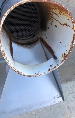 Rotary Tumble Mixer, 20" dia., Carbon Steel, 7" x 10" discharge, 2 HP - Image 6