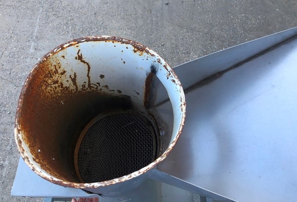 Rotary Tumble Mixer, 20" dia., Carbon Steel, 7" x 10" discharge, 2 HP - Image 7