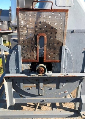 Rotary Tumble Mixer, 20" dia., Carbon Steel, 7" x 10" discharge, 2 HP - Image 9