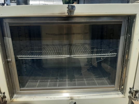 27" width x 24" D x 20" H Blue M POM-371A-2, Stainless Steel interior, electrically heated, 212&deg;F - Image 4