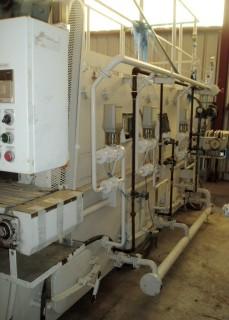 Shibuya #PC-11027, Pasteurizer, 42" x 11' L, 3-zone, Draper Belt, 1989 - Image 2
