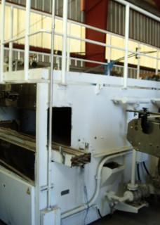 Shibuya #PC-11027, Pasteurizer, 42" x 11' L, 3-zone, Draper Belt, 1989 - Image 3