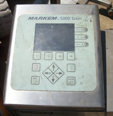 Markem #5400, Inkjet Coding System, 2.56" print H, 47.25" print L, 180 FPM, 208 VAC, 2022 - Image 5