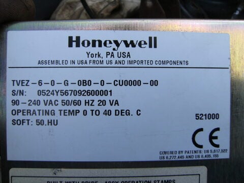 Honeywell #TVEZ-6-0-G-B00-CU0000-0, Paperless Chart Recorder, 5" diagonal Screen, 3 of 6 pens, 3.5" media/144 - Image 4