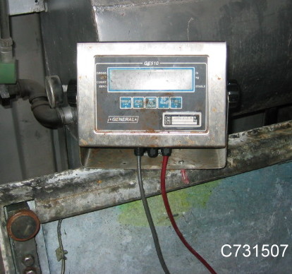 5000 lb. GSE #GE-510, Scale, 36" x 36" platform, 120 V - Image 2