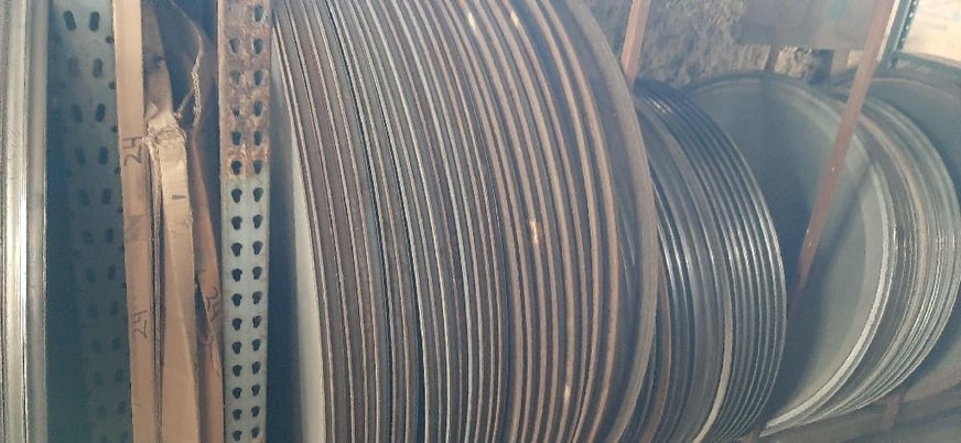 60" Sweco, Replacement Screens, Stainless Steel, (27) various sizes - Image 1