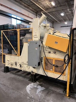 10000 lb. Perfecto, cradle straightener, 18" x .312", 7-roll straightener, coil cradle w/hold down - Image 3