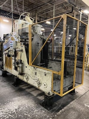 10000 lb. Perfecto, cradle straightener, 18" x .312", 7-roll straightener, coil cradle w/hold down - Image 8