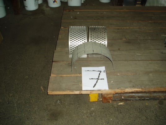 Fitzpatrick, Fitz Mill Replacement Screen, Stainless Steel, 7" width - Image 1