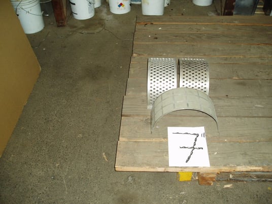 Fitzpatrick, Fitz Mill Replacement Screen, Stainless Steel, 7" width - Image 2