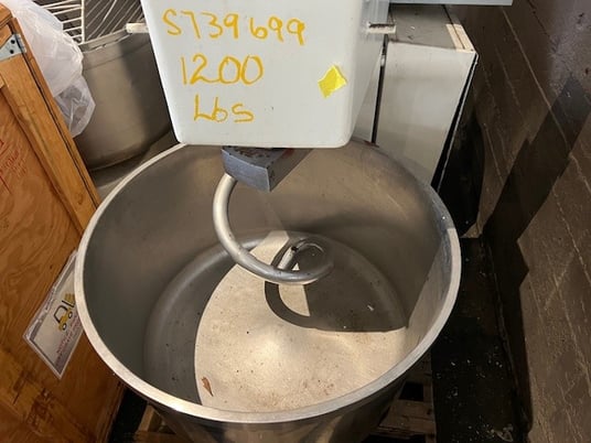Pietro Berto, Spiral Dough Mixer, 200 lb., 25" diameter x 15" deep - Image 2