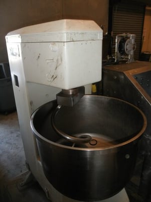 Pietro Berto, Spiral Dough Mixer, 200 lb., 25" diameter x 15" deep - Image 3