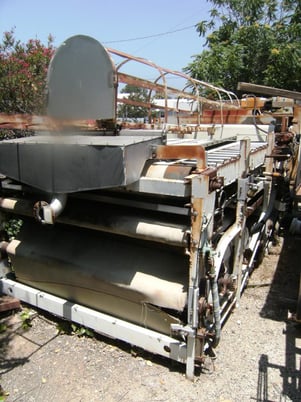 Komline Sanderson #GMD-2/0, belt filter pres, 2 meter, 2 HP, DC main, 1 HP, DC feeder - Image 5
