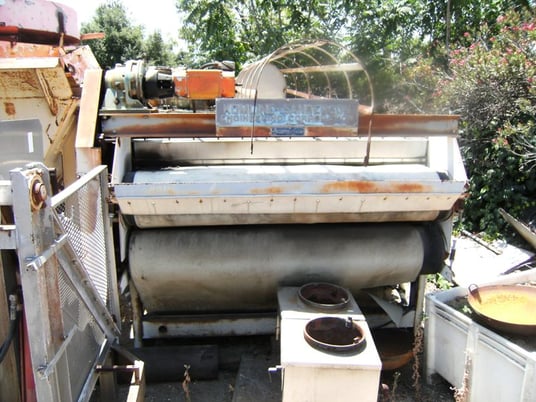 Komline Sanderson #GMD-2/0, belt filter pres, 2 meter, 2 HP, DC main, 1 HP, DC feeder - Image 6