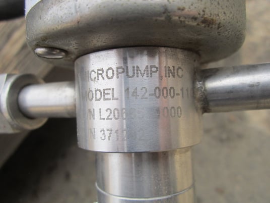 .37" Micro Gear Pump #142-000-110, Stainless Steel, 0.5 HP, 208/230/460V, 3450 RPM - Image 3