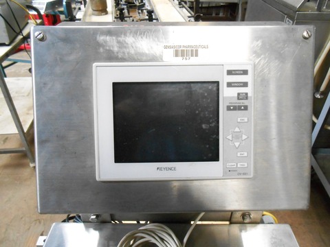 Keyence #CV-551, Barcode Reader w/camera & stand - Image 4