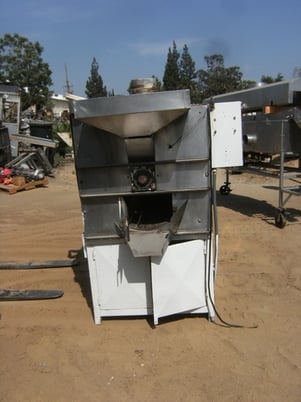 Rotary Drum Roaster, 30" diameter X 48" L, 8" x 6" inlet, 13" x 11" discharge, gas burner w/2" x 2" x 46" - Image 5