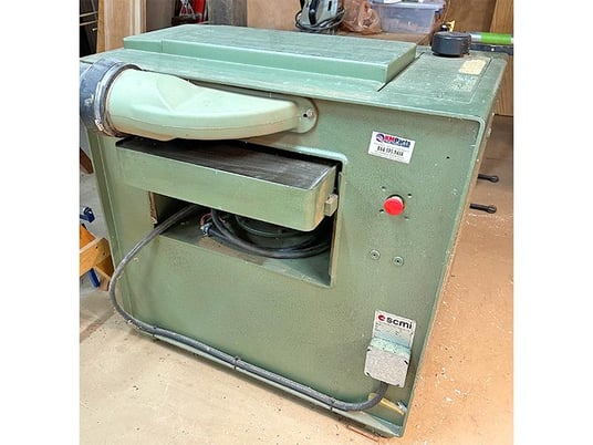 20" SCM #S-52, planer, mechanical digital read out, 1988 - Image 3