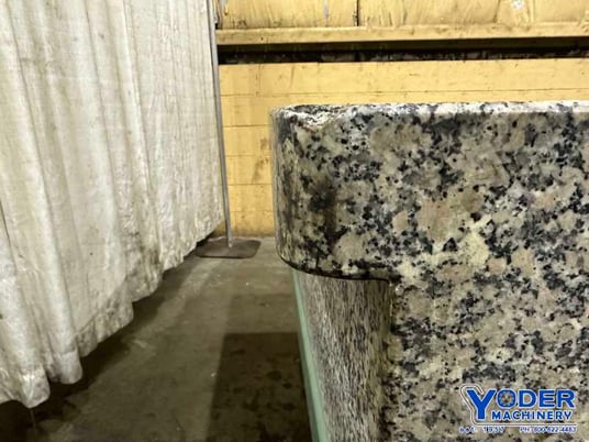 48" x 72" x 12" Surface Combustion plate, gray black, sits on 4 leg steel stand - Image 6