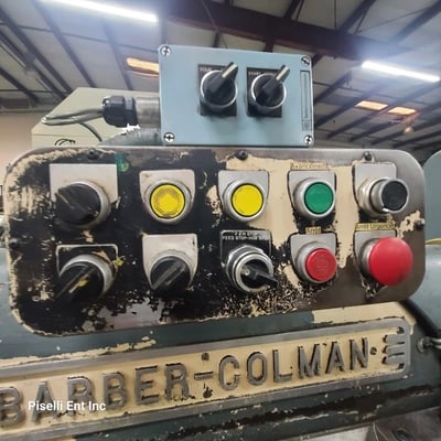 Barber-Colman #16-36, horizontal gear hobber, 16" dia., 36" cut length, 4-1/8" bore, C-frame style - Image 8