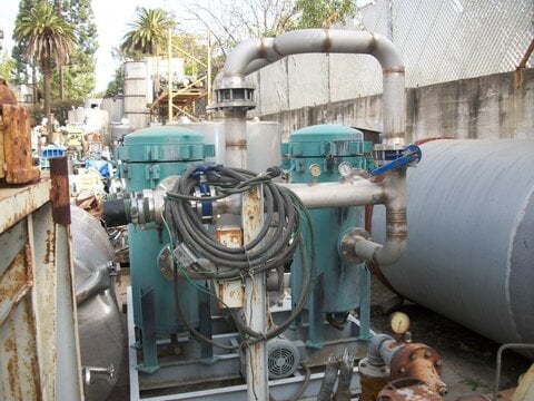 Liquid Filter Station, 9" diameter x 19" L Bag, 340 gallon tank, 4" diameter Inlet/outlet, 15 HP - - Image 1