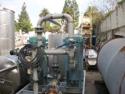 Liquid Filter Station, 9" diameter x 19" L Bag, 340 gallon tank, 4" diameter Inlet/outlet, 15 HP - - Image 3