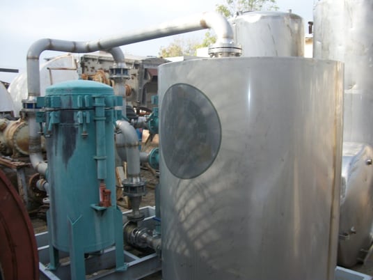 Liquid Filter Station, 9" diameter x 19" L Bag, 340 gallon tank, 4" diameter Inlet/outlet, 15 HP - - Image 5