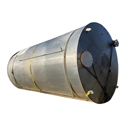 9136 gallon, Stainless Soy Bean Oil Silo, 22.9 min. Circ. capacity, 25 max Circ. Fuse, 15 kW, 480 VAC - Image 2