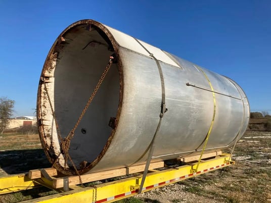 9136 gallon, Stainless Soy Bean Oil Silo, 22.9 min. Circ. capacity, 25 max Circ. Fuse, 15 kW, 480 VAC - Image 6