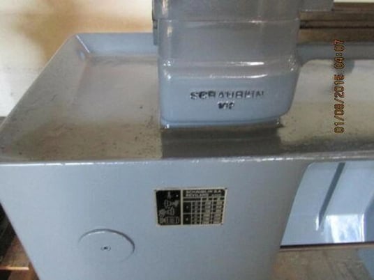 8" x 17.7" Schaublin #102, Precision Secondary Operation Chucker 5C - Image 8