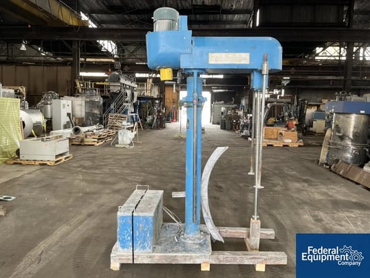 10 HP Shar, Disperser, Stainless Steel shaft and blade, 230/460 volt xp motor, mechanical variable speed - Image 1
