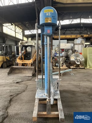 10 HP Shar, Disperser, Stainless Steel shaft and blade, 230/460 volt xp motor, mechanical variable speed - Image 3