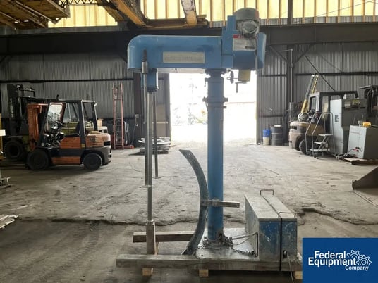 10 HP Shar, Disperser, Stainless Steel shaft and blade, 230/460 volt xp motor, mechanical variable speed - Image 4