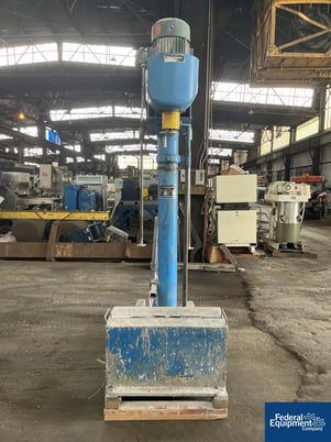 10 HP Shar, Disperser, Stainless Steel shaft and blade, 230/460 volt xp motor, mechanical variable speed - Image 5