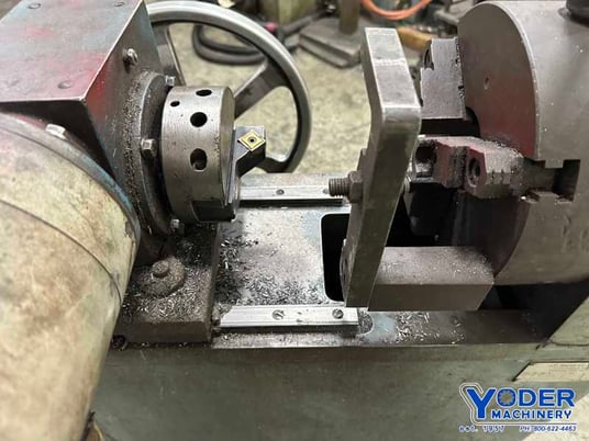 No. 76-JB-3 J.F. Burns, rotary bar end beveler, 3" @ 30&deg;, 350 RPM, 2 HP, 3-jaw chuck - Image 5