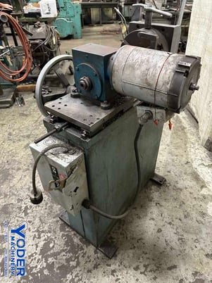 No. 76-JB-3 J.F. Burns, rotary bar end beveler, 3" @ 30&deg;, 350 RPM, 2 HP, 3-jaw chuck - Image 7