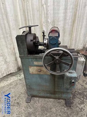 No. 76-JB-3 J.F. Burns, rotary bar end beveler, 3" @ 30&deg;, 350 RPM, 2 HP, 3-jaw chuck - Image 10